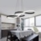 Modern LED Acrylic Chandelier Dining Room Dimmable 3000K~6500K Remote Control Pendant Light