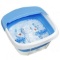 Costway Foldable Foot Spa Bath Motorized Massager w/ Heat Red Light Bubble Stress Relief (EP24490BL)