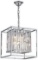 Anjiadengshi Modern K9 Crystal Chandelier Lighting Drum LED Ceiling Chandelier