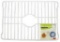 Better Houseware 1487/W Large Sink Protector Grid, White| Miscellaneous Serving Tray with Handle