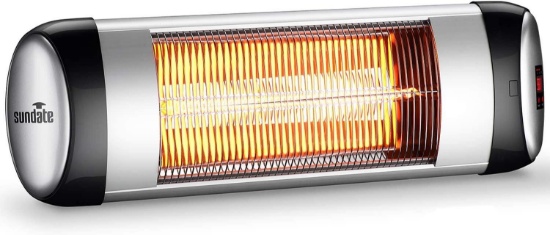 Sundate Outdoor Heater, Electric Patio Heater Wall-Mount Radiant Home Heater $58.57 MSRP