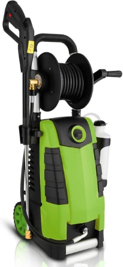 Highsell 3800PSI Electric Pressure Washer, MAX 2.8GPM Electric Power Washer 1800W High Pressure