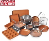 Gotham Steel 20 Piece All in One Kitchen Cookware + Bakeware Set