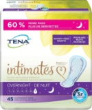 Tena Intimates Overnight Pad, 90 Count $33.98 MSRP