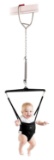(1)Jolly Jumper Exerciser with Door Clamp, Black, (2)Interlocking Tile Play Mat