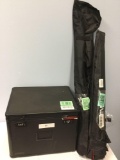 Neewer Photography Equipment, Emart Backdrop Kit, Black Storage Box