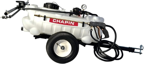 Chapin 97600 15-Gallon, 12-Volt EZ Tow Dripless Fertilizer and Pesticide Sprayer $305.89 MSRP