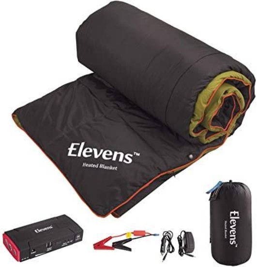 Elevens 3-in-1 Battery Powered Heated Blanket