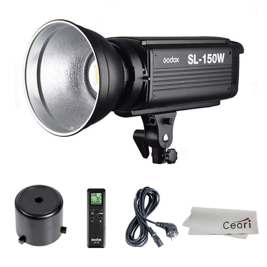 Godox SL-150W 150W 5500K Bowens Mount Daylight Balanced LED Continuous Video Light
