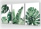 Living Room Wall Art Green Leaf Simple Life Painting Bedroom Wall Decoration - $49.80 MSRP