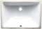 Ceramic Undermount Vanity, White