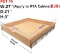 Elysian Roll Wood Tray Drawer Box Kitchen Organizer Cabinet Slide Out Shelve (27