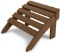 Trex Outdoor Furniture TXO53TH Cape Cod Folding Ottoman, Tree House
