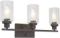 MELUCEE 3 Light Bathroom Vanity Light - $105.99 MSRP