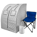 Durasage Oversized Portable Steam Sauna Spa - Relaxation at Home - 60 Minute Timer $164.95 MSRP