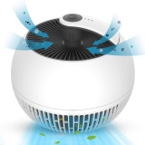 Air Purifier for Home - True HEPA Filter Air Cleaner for Home with 3 Fan Speeds, 3 Stage Filtration