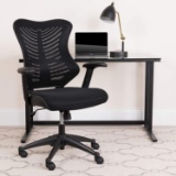 Flash Furniture High Back Designer Black Mesh Executive Swivel Ergonomic Office Chair