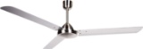 Hyperikon 56 Inch Sleek Ceiling Fan, 3 Blade, 100W, Brushed Nickel Modern (FAWS5604) $108.45 MSRP