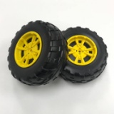 Peg Perego Gator XUV Front Wheels, Black (IAKB0539) - $42.41 MSRP