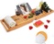 Domax Bathtub Caddy Tray with Wine Glass Holder - $35.61 MSRP