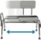 Tub Transfer Bench and Sliding Shower Chair - $99.99 MSRP