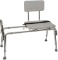 Tub Transfer Bench and Sliding Shower Chair Made of Heavy Duty Non Slip Aluminum Body $166.00 MSRP
