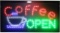 Bienvenido Led Coffee Signs for Business - Neon Coffee Open Sign - $20.91 MSRP