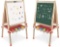 Arkmiido Kids Easel Double-Sided Whiteboard & Chalkboard Standing Easel