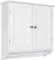 Homfa Bathroom Wall Cabinet, Over The Toilet Space Saver Storage Cabinet Kitchen Medicine $64.39MSRP