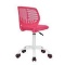 FurnitureR Carnation Pink Upholstery Task Chair Carnation Pink