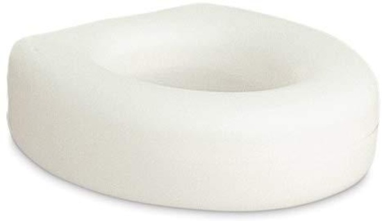 AquaSense Portable Raised Toilet Seat, White, 4 Inches (770-610) - $29.99 MSRP