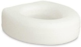 AquaSense Portable Raised Toilet Seat, White, 4 Inches $16.91 MSRP