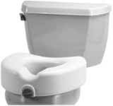 Nova Elevated Raised Toilet Seat Locking, Easy On and Off (8351-R) - $47.83 MSRP