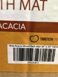 Villa Acacia Wood Bath Mat