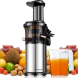 Aobosi Slow Masticating Juicer Extractor Compact Cold Press Juicer Machine with Portable $99.97 MSRP