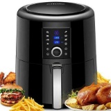 Omorc XL 5.8 Quart Oil Free Digital Air Fryer / Touch Screen Control Panel