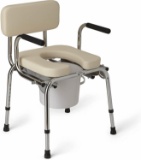 Medline Heavy Duty Padded Drop-Arm Commode $95.28 MSRP