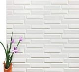 Art3d Peel and Stick 3D Wall Panels for Interior Wall Decor, White