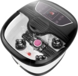 Acevivi Foot Bath with Heat and Massage and Bubbles, Foot Spa Massager