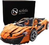 Nifeliz Sports Car P1 MOC Building Blcks. and Engr. Toy, Adult Collect. Model Cars Kits $149.95 MSRP