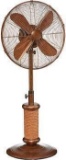 DecoBREEZE Adjustable Height Oscillating Outdoor Pedestal Fan - $274.43 MSRP