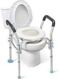 OasisSpace Stand Alone Raised Toilet Seat