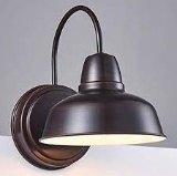 Amabao Lighting, 1-Light Barn Light, Oil Rubbed Bronze Sconces Wall Lighting