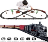 Electronic Classic Railway Train Sets,Simulation Classical Steam Locomotive Engine