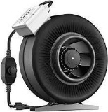 VIVOSUN 6 Inch 440 CFM Inline Duct Ventilation Fan with Variable Speed Controller - $67.99 MSRP