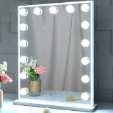 Beautme Hollywood Makeup Vanity Mirror with Lights,Bedroom Lighted Standing Tabletop $95.99 MSRP