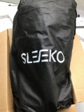 New With Tags Sleeko PET Carrier Black Gray Airline Approved