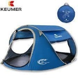 Keumer Pop Up 3-4 Person Big Tent 1 Second Auto-Setup