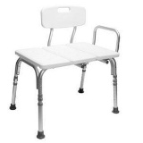 Carex Tub Transfer Bench - Shower Chair Transfer Bench with Height Adjustable Legs $54.99 MSRP