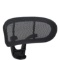 Clatina Lyl Series Adjustable Height Breathable Mesh Headrest, Black